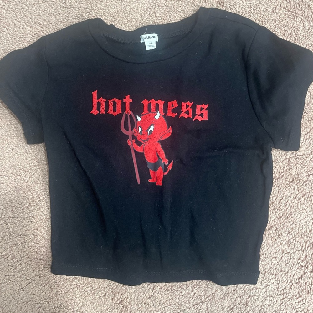 garage baby tee